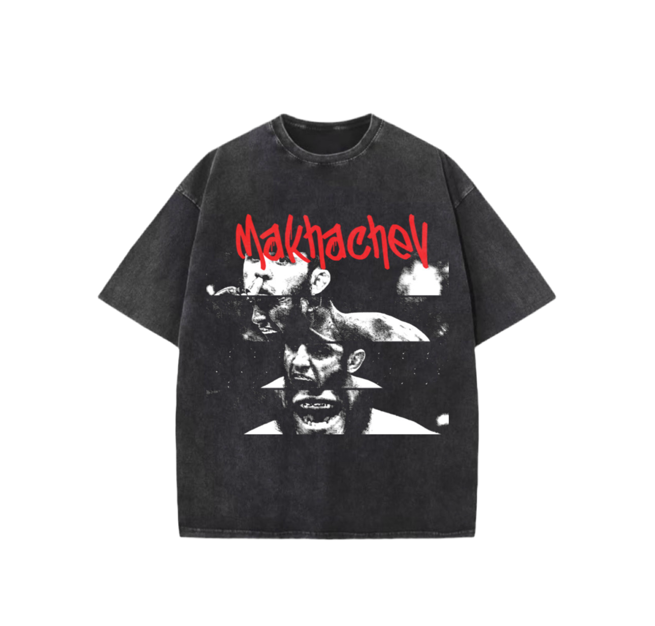 Oversized slam Makhachev Vintage Tee Shirt